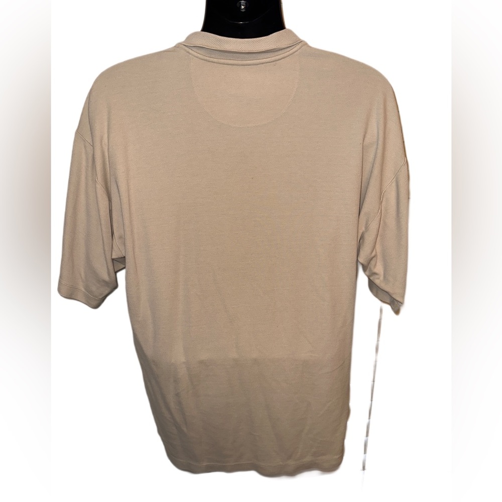 TOMMY BAHAMA Classic Cream Polo Shirt - Picture 2 of 4